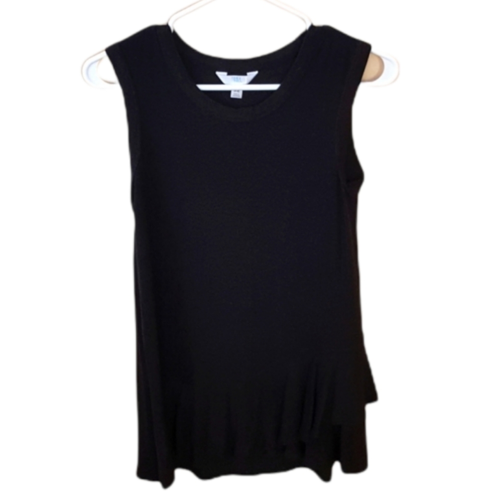 Time and Tru Black Blouse Sleeveless